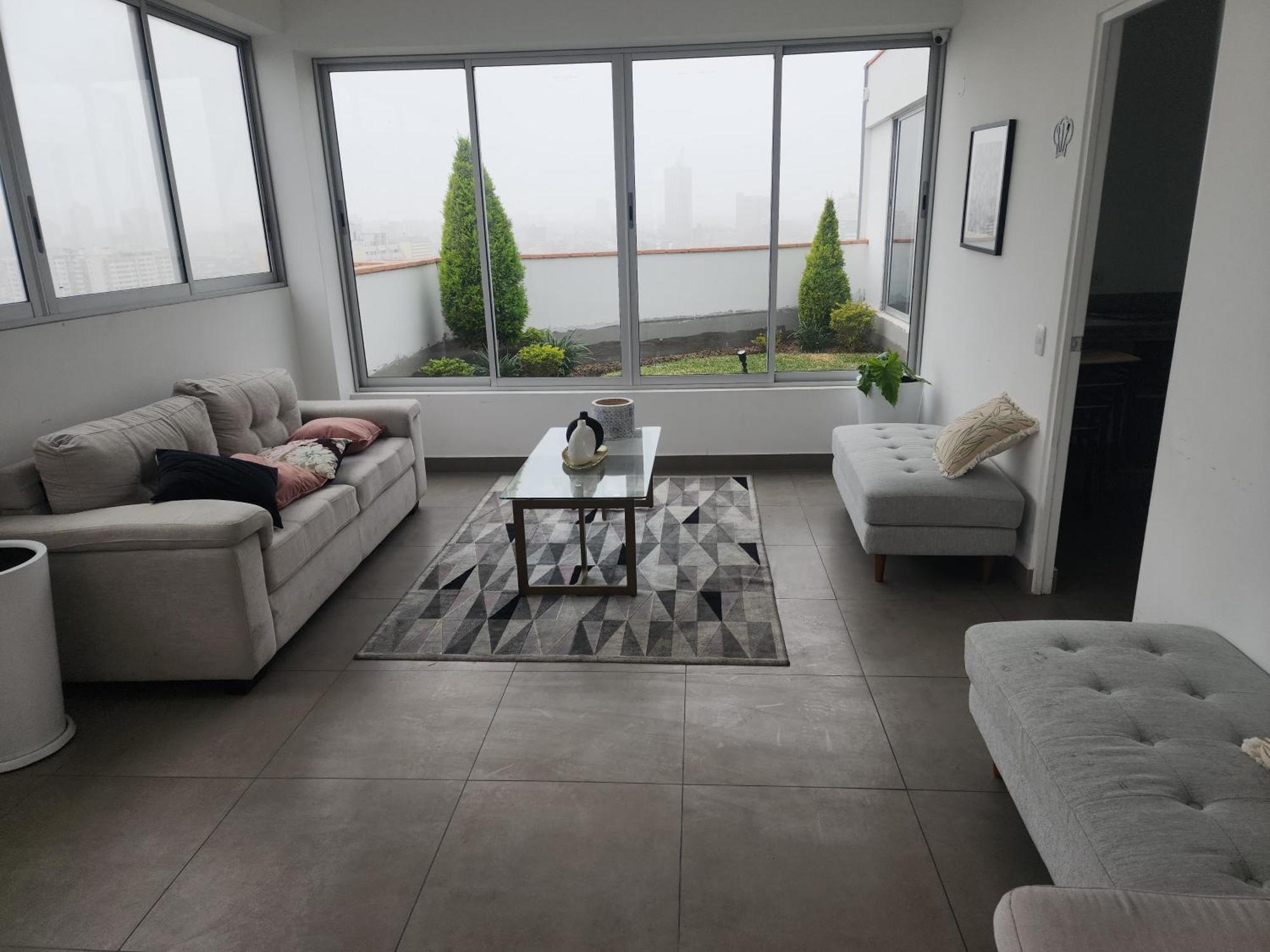 Piso 21 - Habitaciones En Departamento - Compartido Lima Bagian luar foto