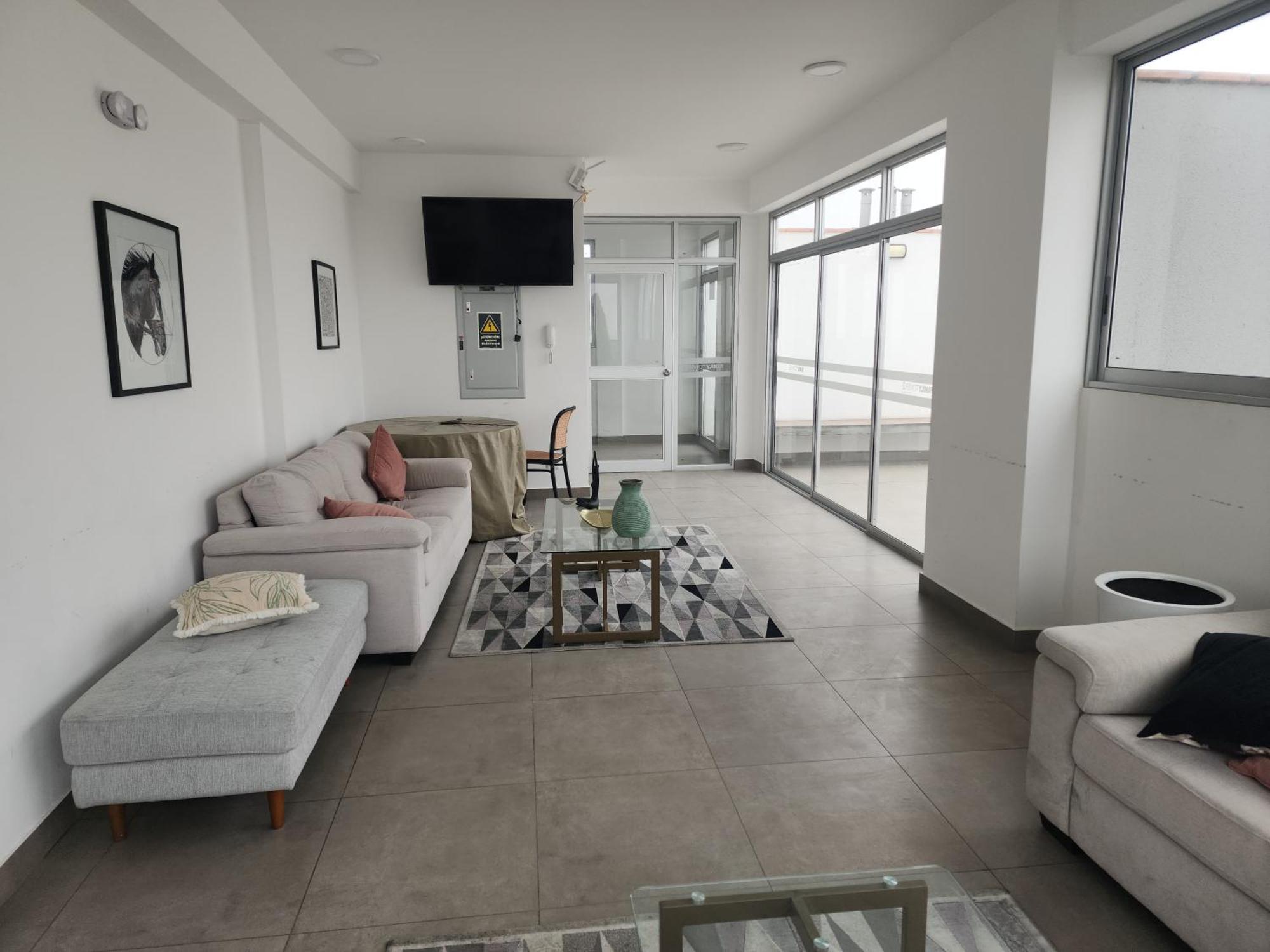 Piso 21 - Habitaciones En Departamento - Compartido Lima Bagian luar foto